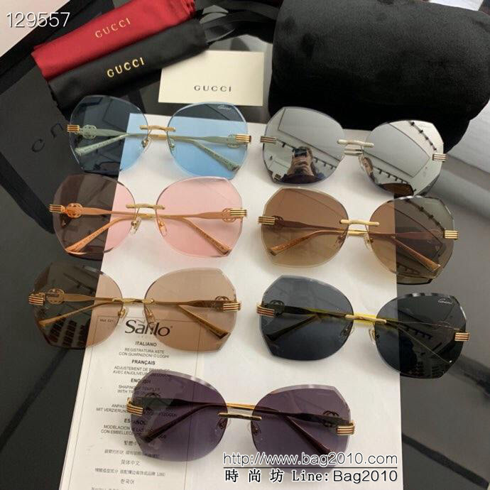 GUCCI古馳 女士圓框太陽鏡 完美品質 獨特設計 適合各種臉型 經典太陽鏡   lly1452